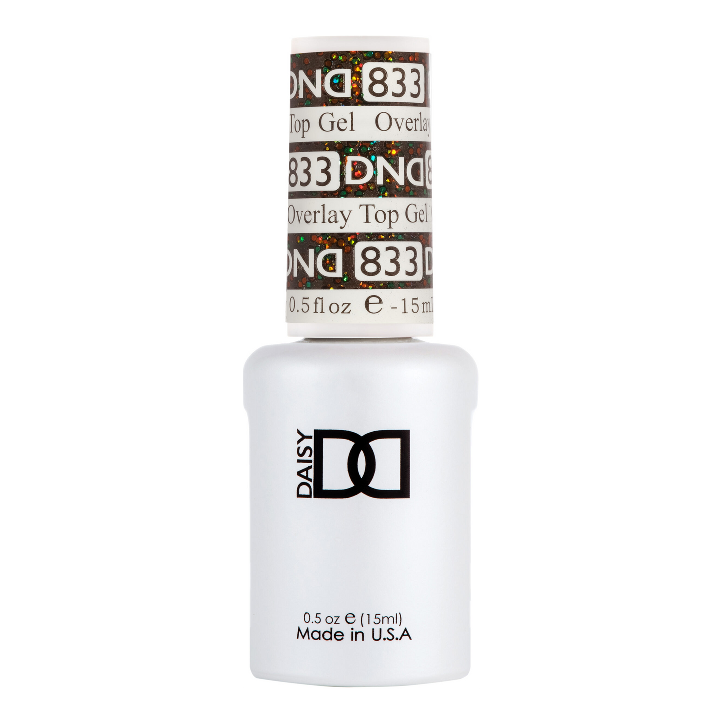 DND ONLY Gel, Overlay Top Gel Collection, 833, 0.5oz