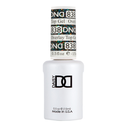 DND ONLY Gel, Overlay Top Gel Collection, 838, 0.5oz