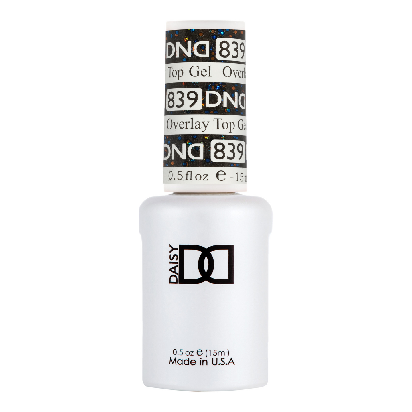 DND ONLY Gel, Overlay Top Gel Collection, 839, 0.5oz