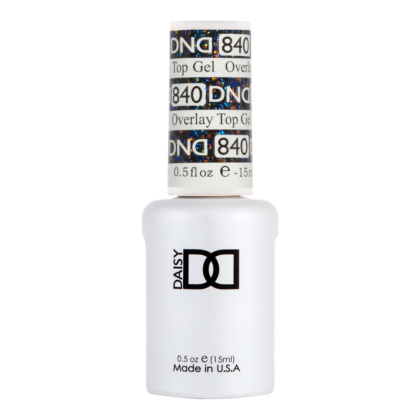 DND ONLY Gel, Overlay Top Gel Collection, 840, 0.5oz