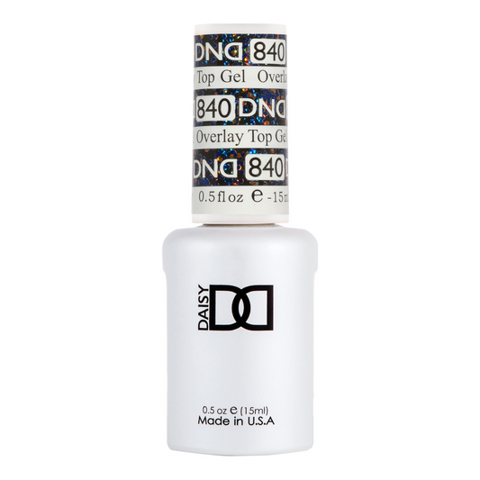 DND ONLY Gel, Overlay Top Gel Collection, 840, 0.5oz