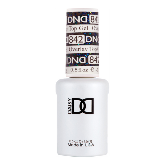 DND ONLY Gel, Overlay Top Gel Collection, 842, 0.5oz