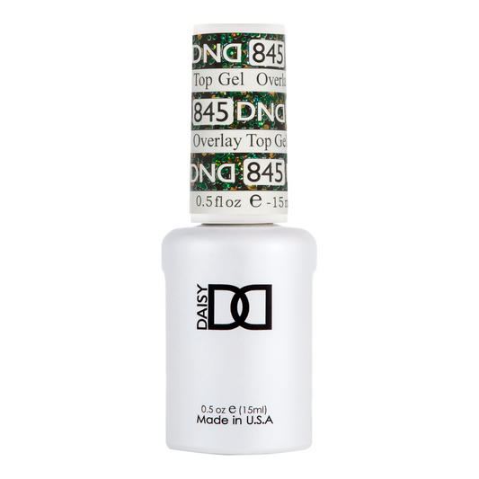 DND ONLY Gel, Overlay Top Gel Collection, 845, 0.5oz