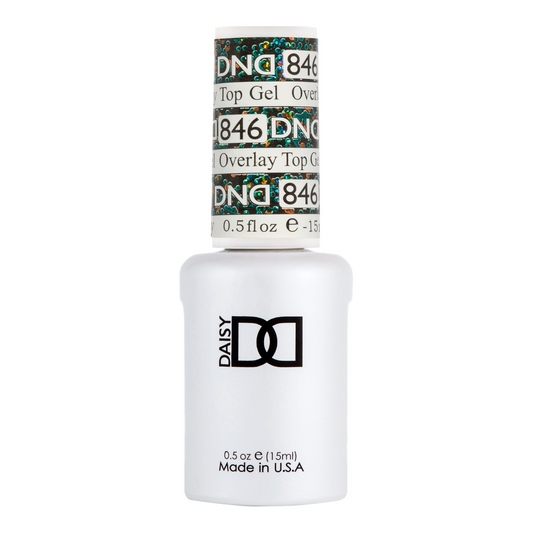 DND ONLY Gel, Overlay Top Gel Collection, 846, 0.5oz