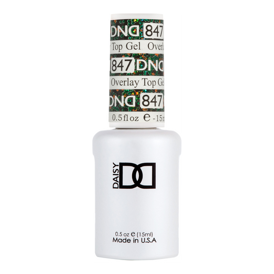 DND ONLY Gel, Overlay Top Gel Collection, 847, 0.5oz