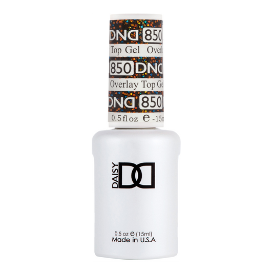 DND ONLY Gel, Overlay Top Gel Collection, 850, 0.5oz