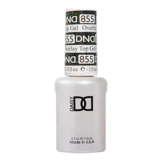 DND ONLY Gel, Overlay Top Gel Collection, 855, 0.5oz