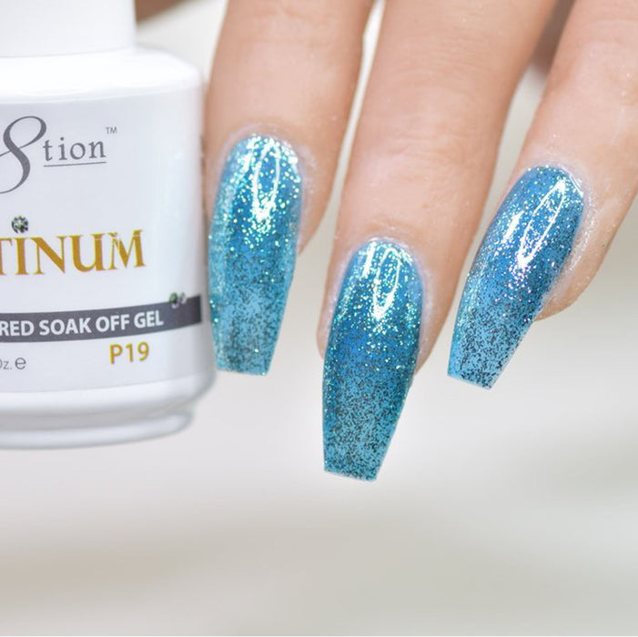 Cre8tion Platinum Gel Polish, P19, 0916-0541, 0.5oz KK0912