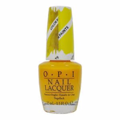 OPI Nail Lacquer, NL P20, Color Paints Collection, Primarily Yellow, 0.5oz KK1005