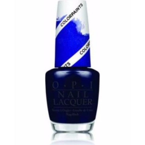 OPI Nail Lacquer, NL P25, Color Paints Collection, Insigo Motif, 0.5oz KK1005