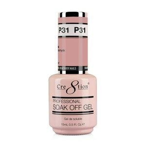Cre8tion Gel Polish, French Collection, P31, 0.5oz