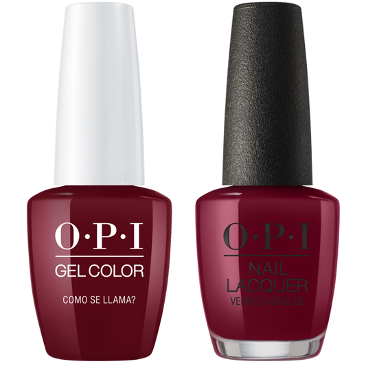 OPI GelColor And Nail Lacquer, Peru Collection, P40, Como se Llama?, 0.5oz