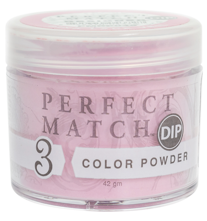 Perfect Match 3in1 Dipping Powder + Gel Polish + Nail Lacquer, PMDP049, Pink Lace Veil KK1024