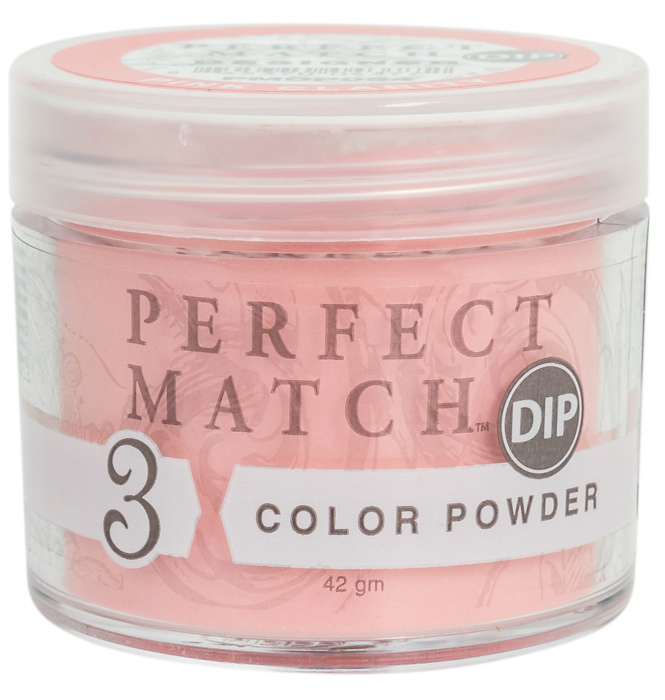 Perfect Match 3in1 Dipping Powder + Gel Polish + Nail Lacquer, PMDP054, Pink Clarity KK1024