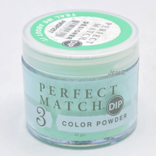 Perfect Match Dipping Powder, PMDP257, Colorful Moments Collection, Teal Me About It, 1.5oz OK0620VD