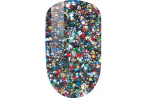 LeChat Perfect Match Nail Lacquer And Gel Polish, PMS086, Electric Masquerade, 0.5oz BB KK0823