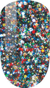 Perfect Match 3in1 Dipping Powder + Gel Polish + Nail Lacquer, PMDP086, Electric Masquerade KK1024