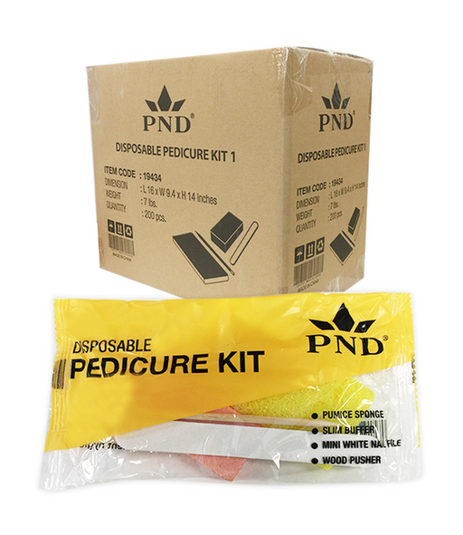 PND Disposable Pedicure Kit 1, CASE OK0327QT