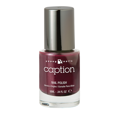 Young Nails Caption Nail Lacquer, Red & Pinks Collection, PO10C010, Regret Is Over-Rated, 0.34oz OK0908LK