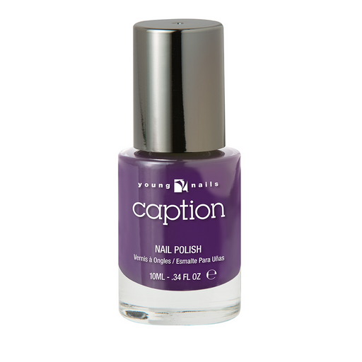 Young Nails Caption Nail Lacquer, Blues & Purples Collection, PO10C013, Omg, Seriously For Real, 0.34oz OK0908LK
