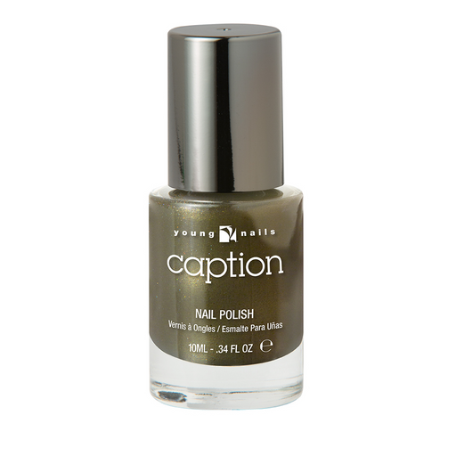 Young Nails Caption Nail Lacquer, Yellows & Greens Collection, PO10C025, Pining For Spring, 0.34oz OK0908LK