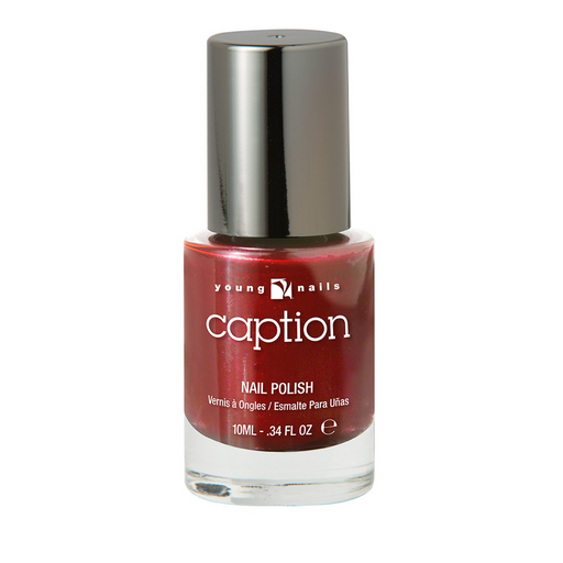 Young Nails Caption Nail Lacquer, Red & Pinks Collection, PO10C036, Here's The Deal, 0.34oz OK0908LK