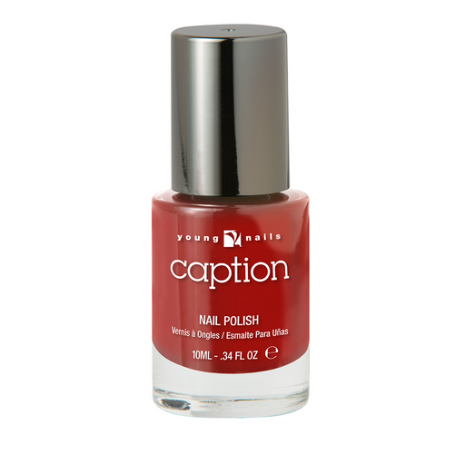 Young Nails Caption Nail Lacquer, Red & Pinks Collection, PO10C038, Turn It Up!, 0.34oz OK0908LK