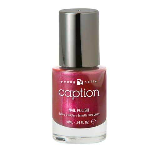 Young Nails Caption Nail Lacquer, Red & Pinks Collection, PO10C049, Can't Help But Smirk, 0.34oz OK0908LK