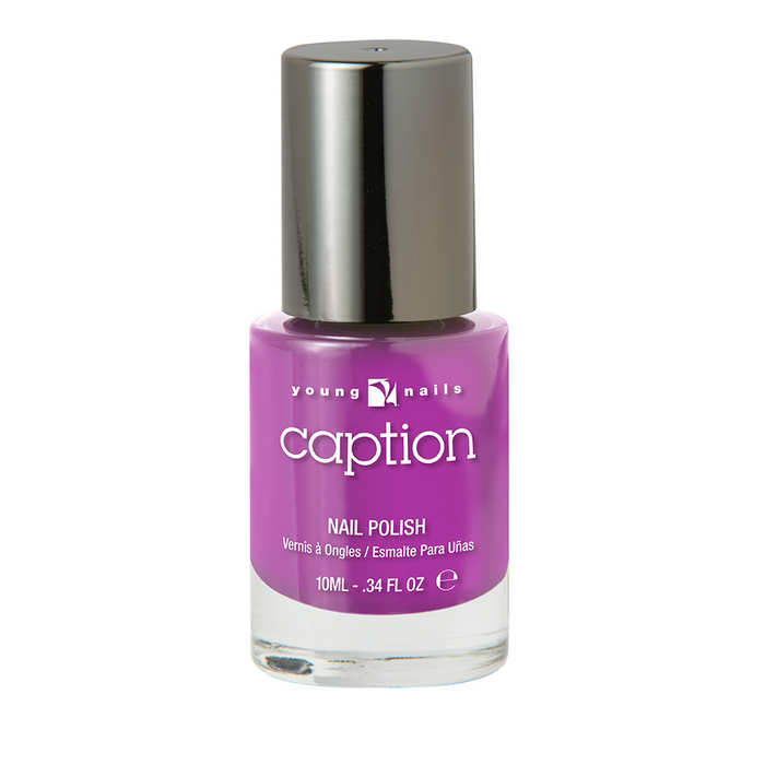 Young Nails Caption Nail Lacquer, Blues & Purples Collection, PO10C056, Zigged When I Shoulda Zagged, 0.34oz OK0908LK