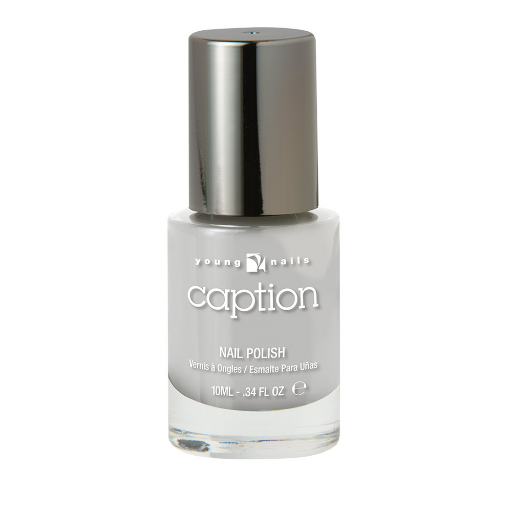 Young Nails Caption Nail Lacquer, Nudes & Neutrals Collection, PO10C074, No Room For Gloom, 0.34oz OK0909LK