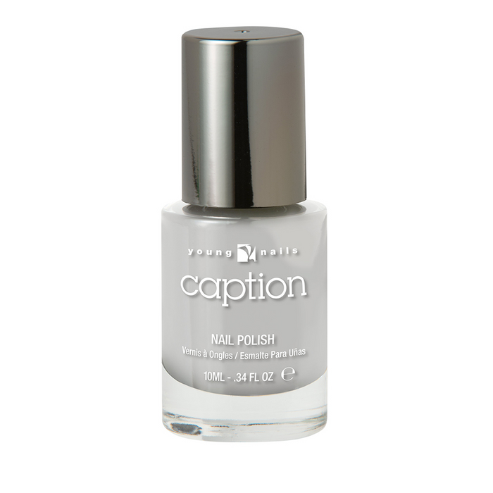 Young Nails Caption Nail Lacquer, Nudes & Neutrals Collection, PO10C074, No Room For Gloom, 0.34oz OK0909LK
