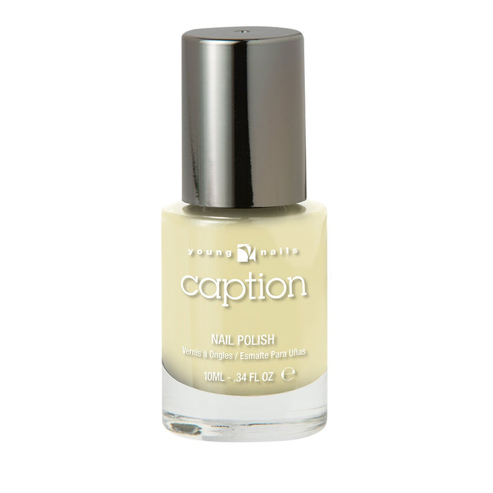 Young Nails Caption Nail Lacquer, Yellows & Greens Collection, PO10C081, Never Too Early, 0.34oz OK0908LK