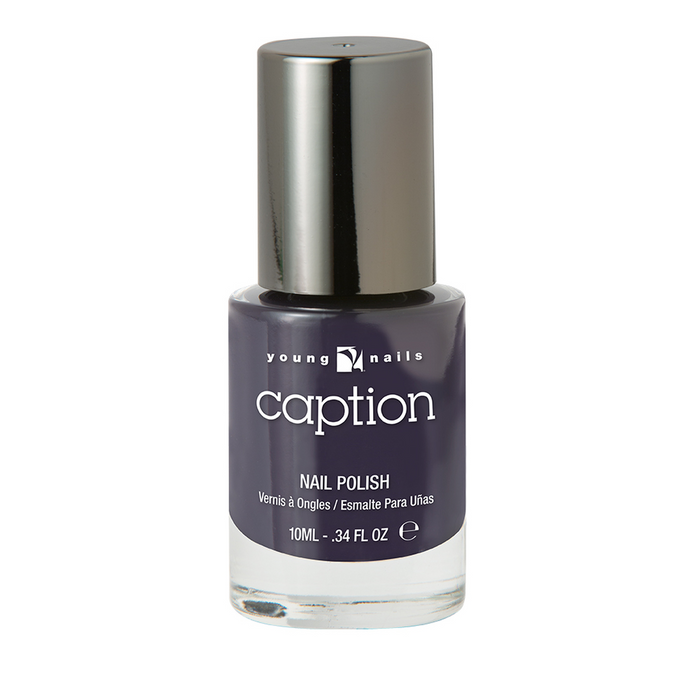 Young Nails Caption Nail Lacquer, Blues & Purples Collection, PO10C121, All Skill, No Luck, 0.34oz OK0908LK