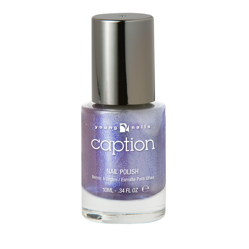 Young Nails Caption Nail Lacquer, Blues & Purples Collection, PO10C127, Way Above Average, 0.34oz OK0908LK