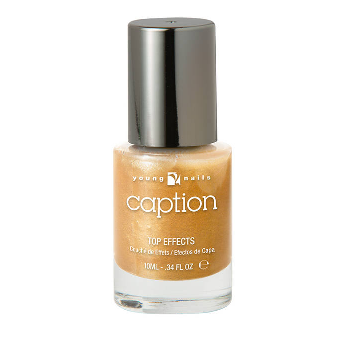 Young Nails Caption Nail Lacquer, Top Effects, PO10T004, Holy Moly, 0.34oz OK0909LK
