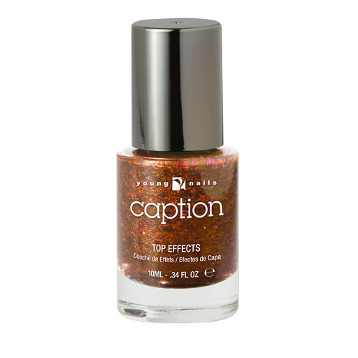 Young Nails Caption Nail Lacquer, Top Effects, PO10T005, Feeling Feisty, 0.34oz OK0909LK