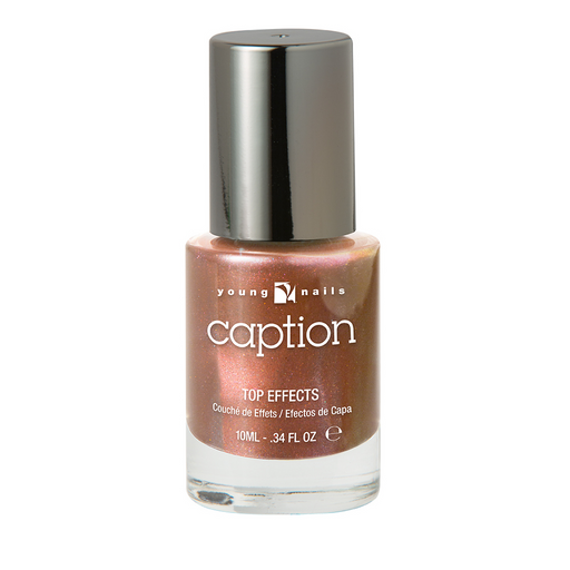 Young Nails Caption Nail Lacquer, Top Effects, PO10T009, Faintly Hot And Bothered, 0.34oz OK0909LK