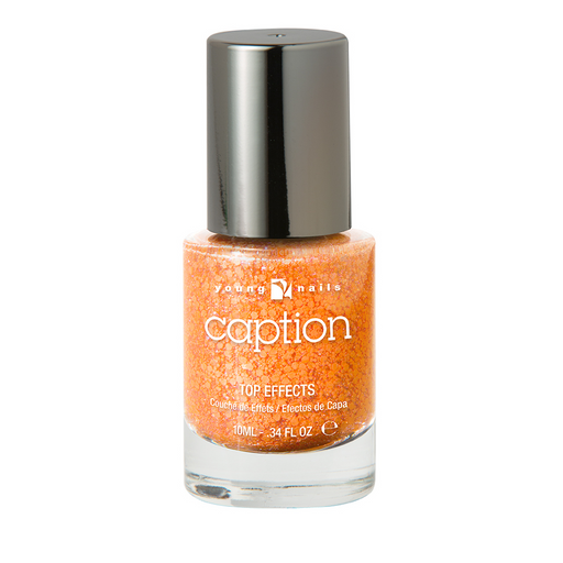 Young Nails Caption Nail Lacquer, Top Effects, PO10T011, Say It. Don't Spray, 0.34oz OK0909LK