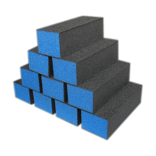 Dixon PREMIUM 3-Way Buffer, BLUE Buffer, BLACKGrit 100/180