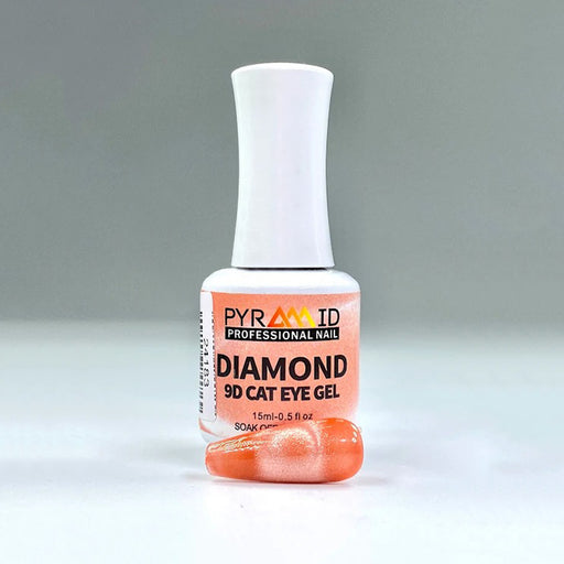 Pyramid Gel, DIAMOND 9D Cat Eye Collection, 07, 0.5oz OK1010VD