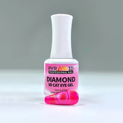 Pyramid Gel, DIAMOND 9D Cat Eye Collection, 10, 0.5oz OK1010VD