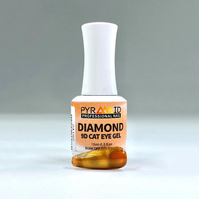 Pyramid Gel, DIAMOND 9D Cat Eye Collection, 16, 0.5oz OK1010VD