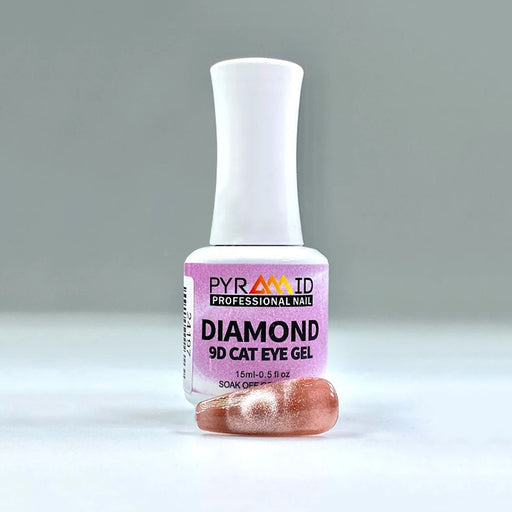 Pyramid Gel, DIAMOND 9D Cat Eye Collection, 21, 0.5oz OK1010VD