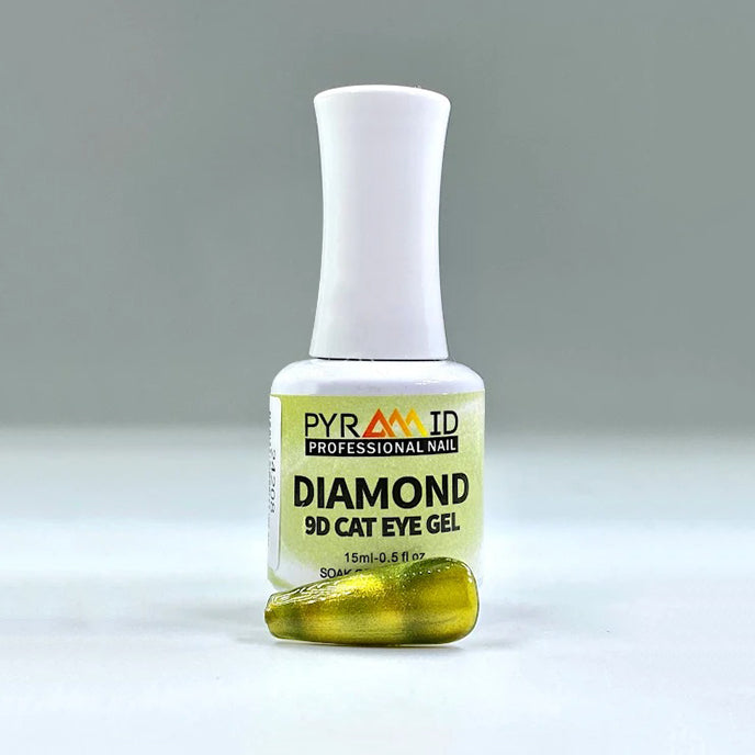 Pyramid Gel, DIAMOND 9D Cat Eye Collection, 32, 0.5oz OK1010VD