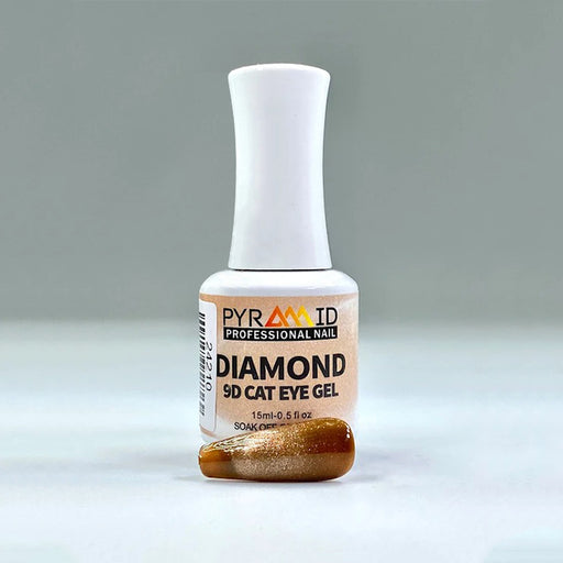 Pyramid Gel, DIAMOND 9D Cat Eye Collection, 34, 0.5oz OK1010VD