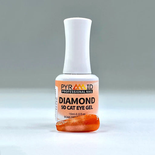 Pyramid Gel, DIAMOND 9D Cat Eye Collection, 35, 0.5oz OK1010VD