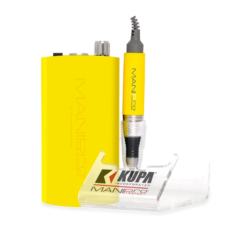 ManiPro Passport (Filing Machine) Limited Edition, HOLLYWOOD YELLOW  & KP-60 Handpiece
