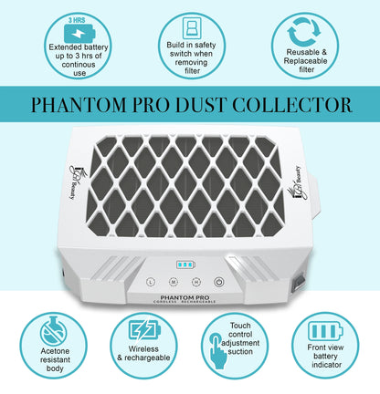 iGel Phantom Pro Dust Collector, 36W