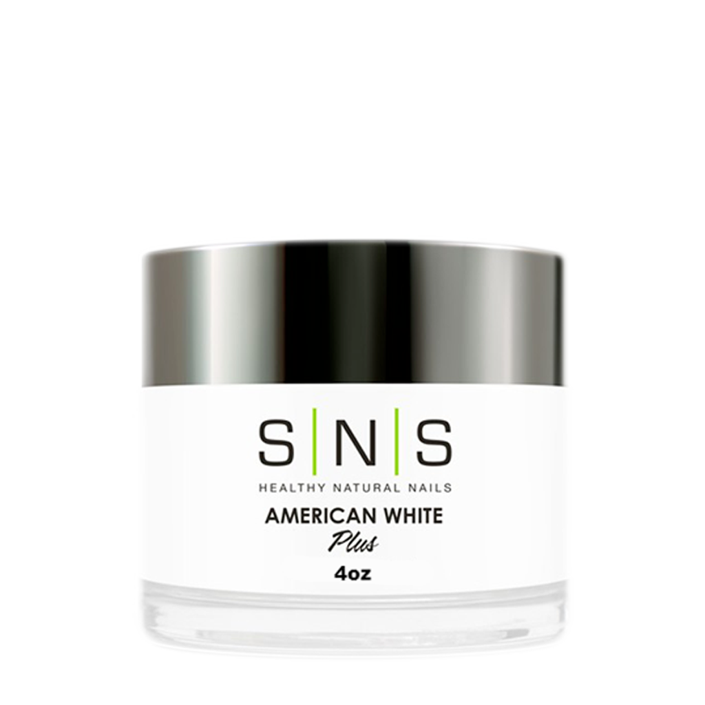 SNS Dipping Powder, 01, AMERICAN WHITE, 4oz (Packing: 40 pcs/case)