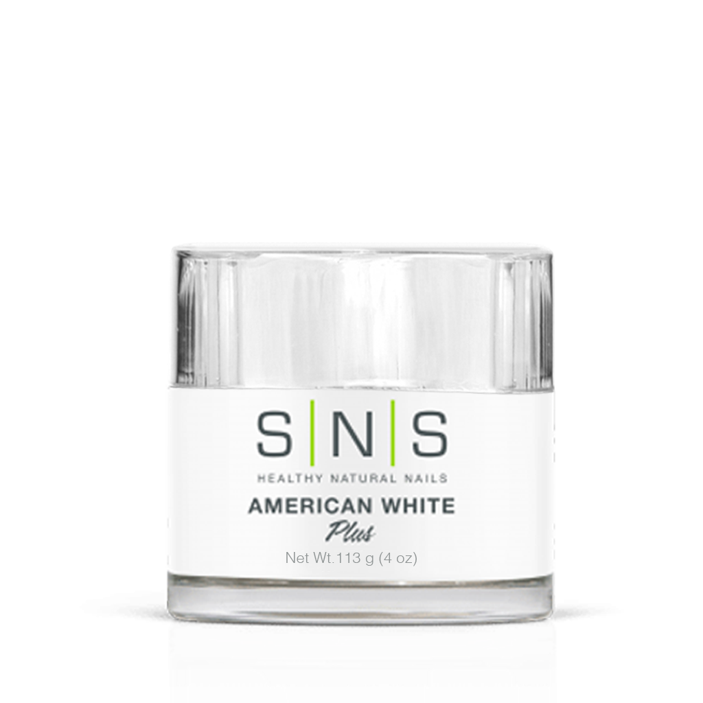 SNS Dipping Powder, 01, AMERICAN WHITE, 4oz (Packing: 40 pcs/case)